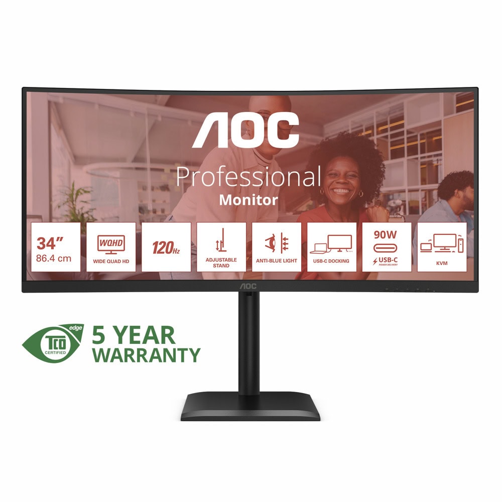 AOC CU34E4CV | JAR Computers AOC CU34E4CV