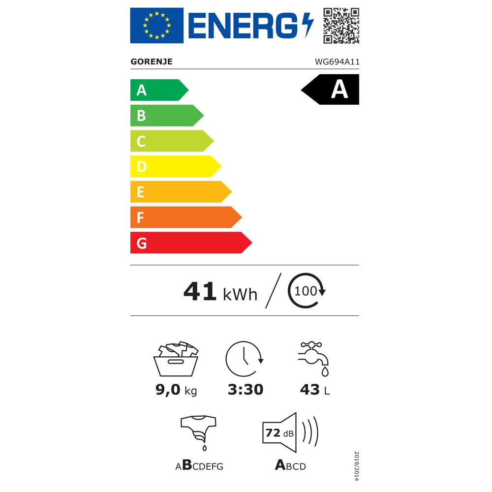 пералня gorenje wg694a11