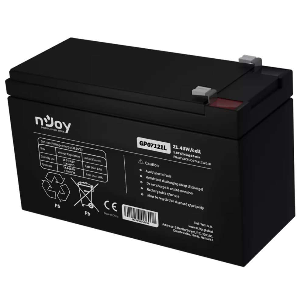 Njoy GP07121L ACFUOBTA1LCW01B