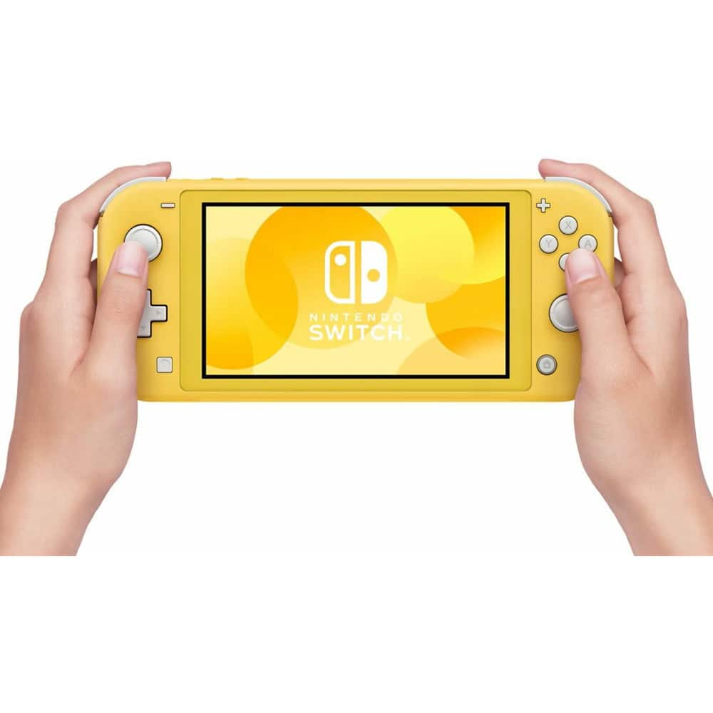 Nintendo Switch Lite Yellow + Animal Crossing New
