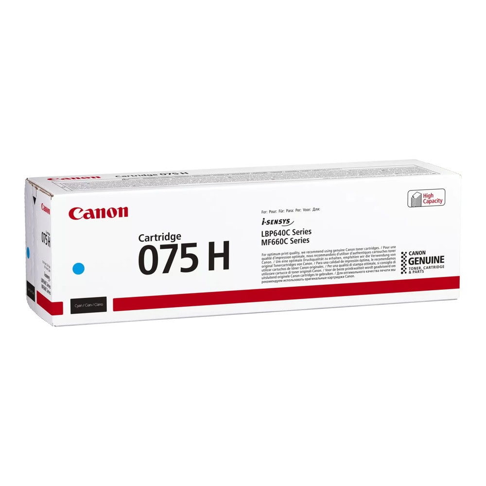Canon 075 H High Yield Cyan 6368C002AA