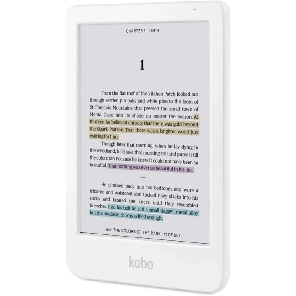 Kobo Clara Colour White N367-KU-WH-K-CK