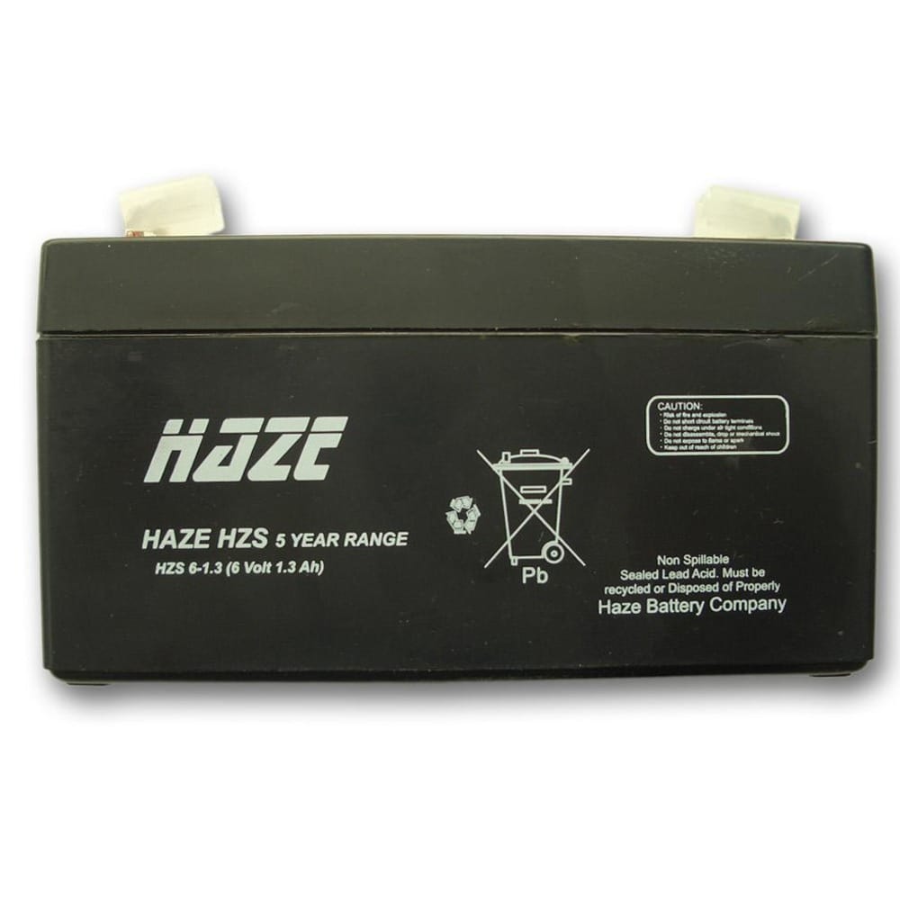 Haze (HZS6-1.3) 6V/1.3Ah AGM