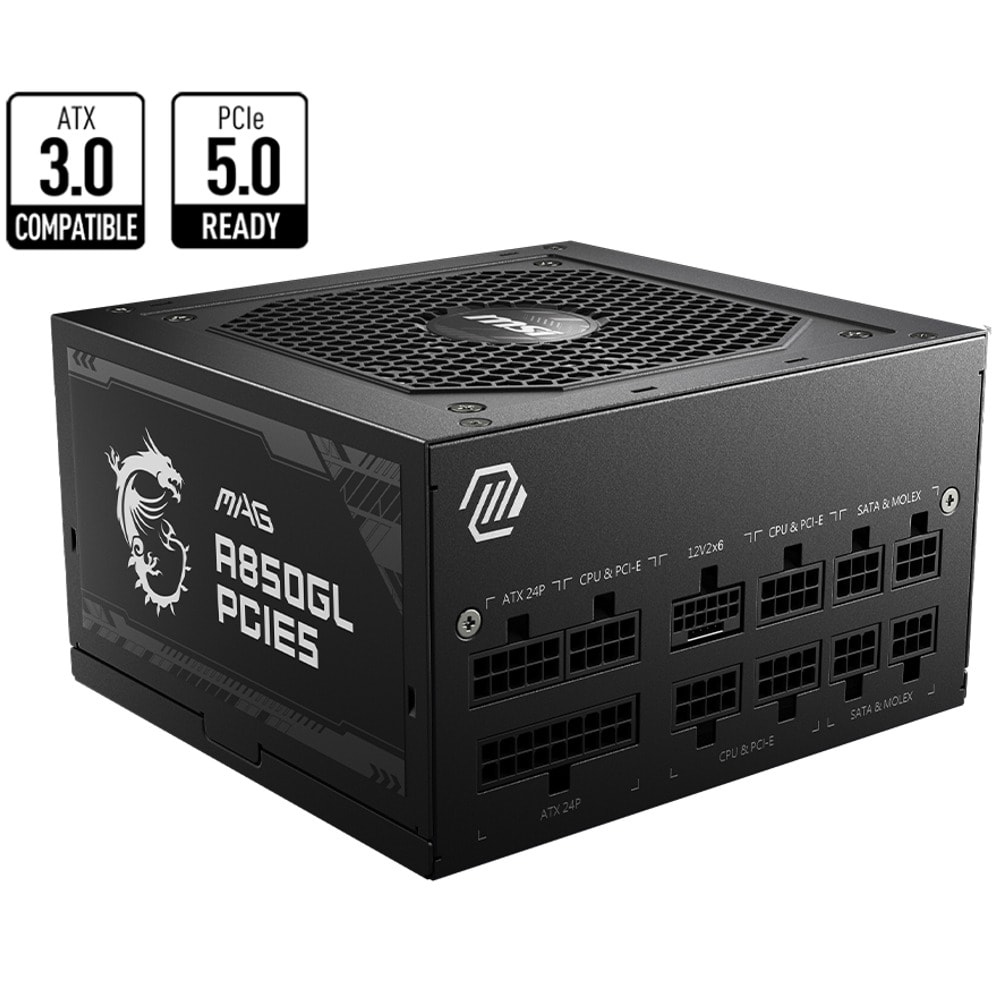 MSI MAG A850GL PCIE5 | JAR Computers MSI MAG A850GL PCIE5
