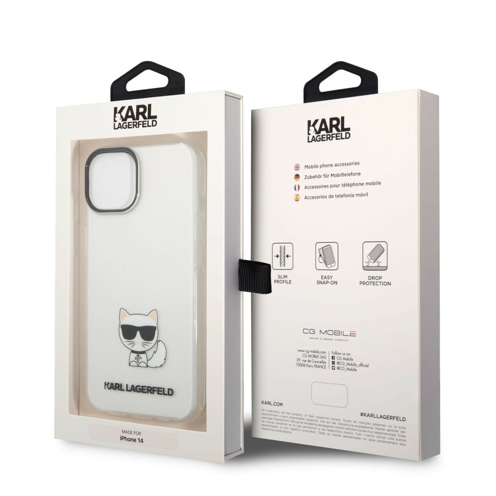 Choupette Logo за iPhone 14 прозрачен