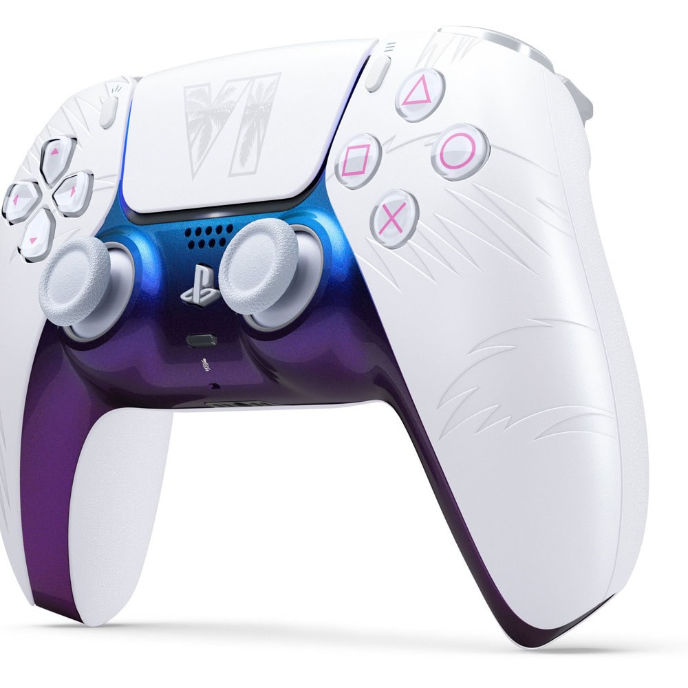 sony dualsense gta vi white limited ed
