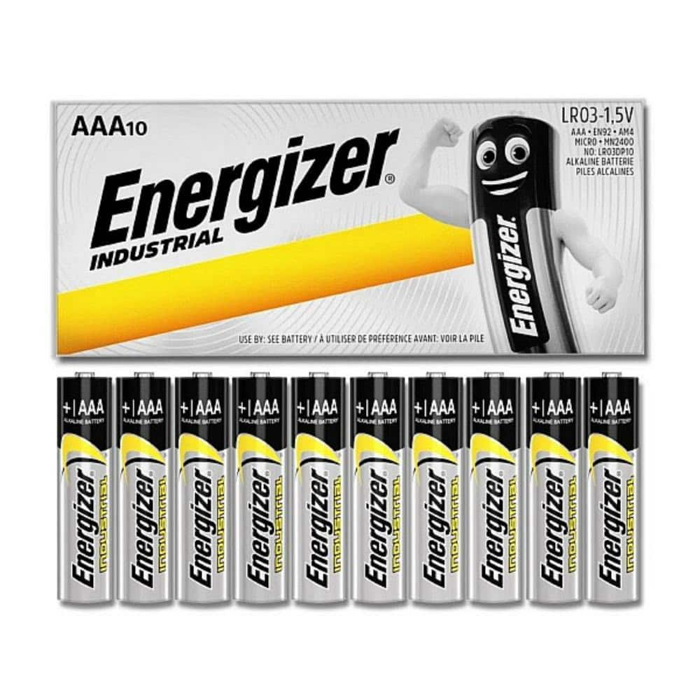 Energizer Industrial LR03 AAA 10бр. 3408 | JAR Computers Energizer Industrial LR03 AAA 10бр. 3408