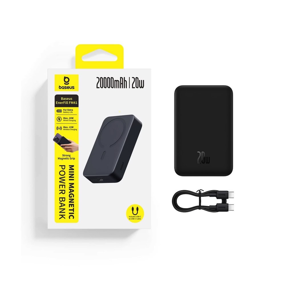 външна батерия baseus enerfill fm41 20000 mah | JAR Computers външна батерия baseus enerfill fm41 20000 mah