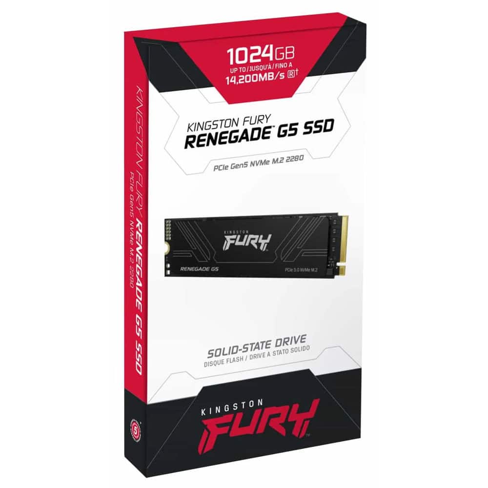 Kingston Renegade G5 PCIe 5.0 NVMe 1TB SFYR2S/1T0