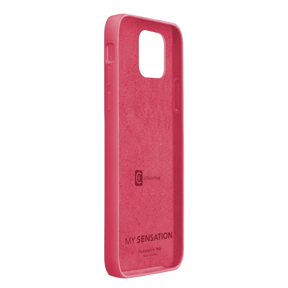 Cellularline Sensation Coral Red iPhone 12/12 Pro