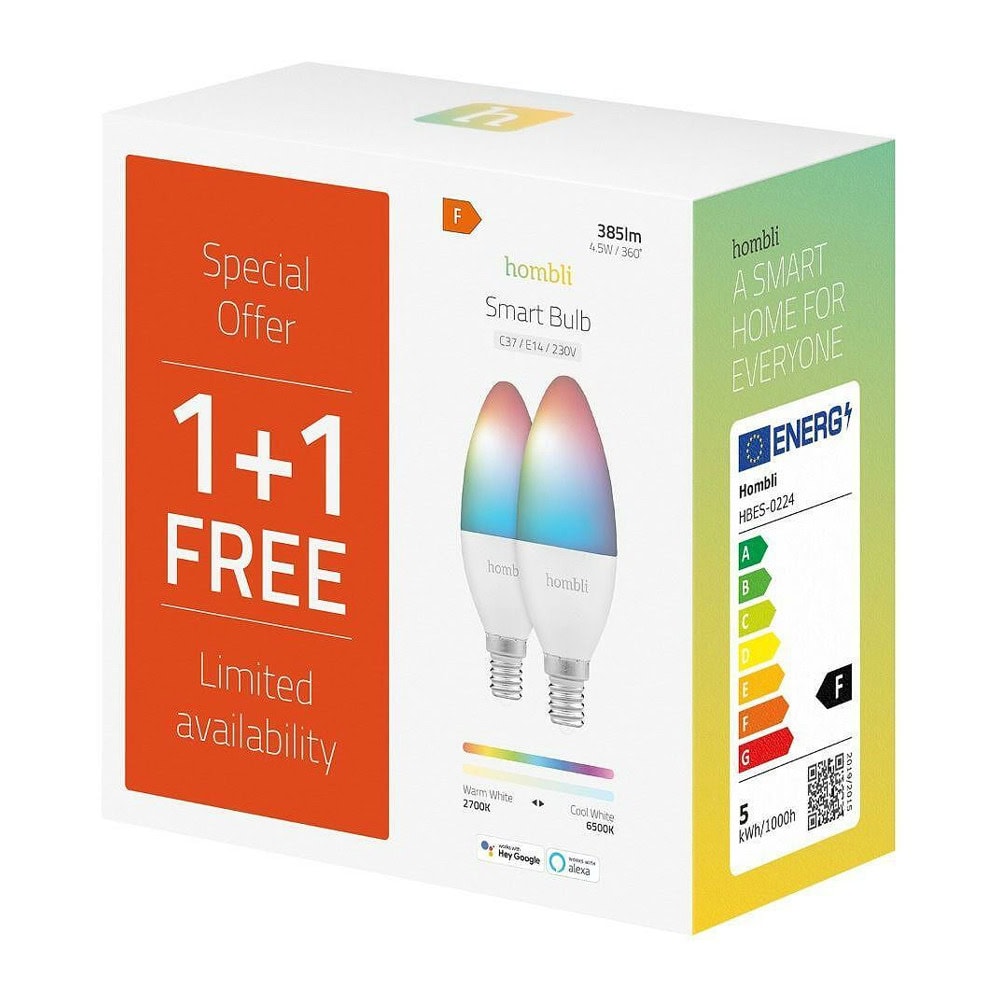 Hombli E14 RGB+CCT Promo Pack V2 HBPP-0111