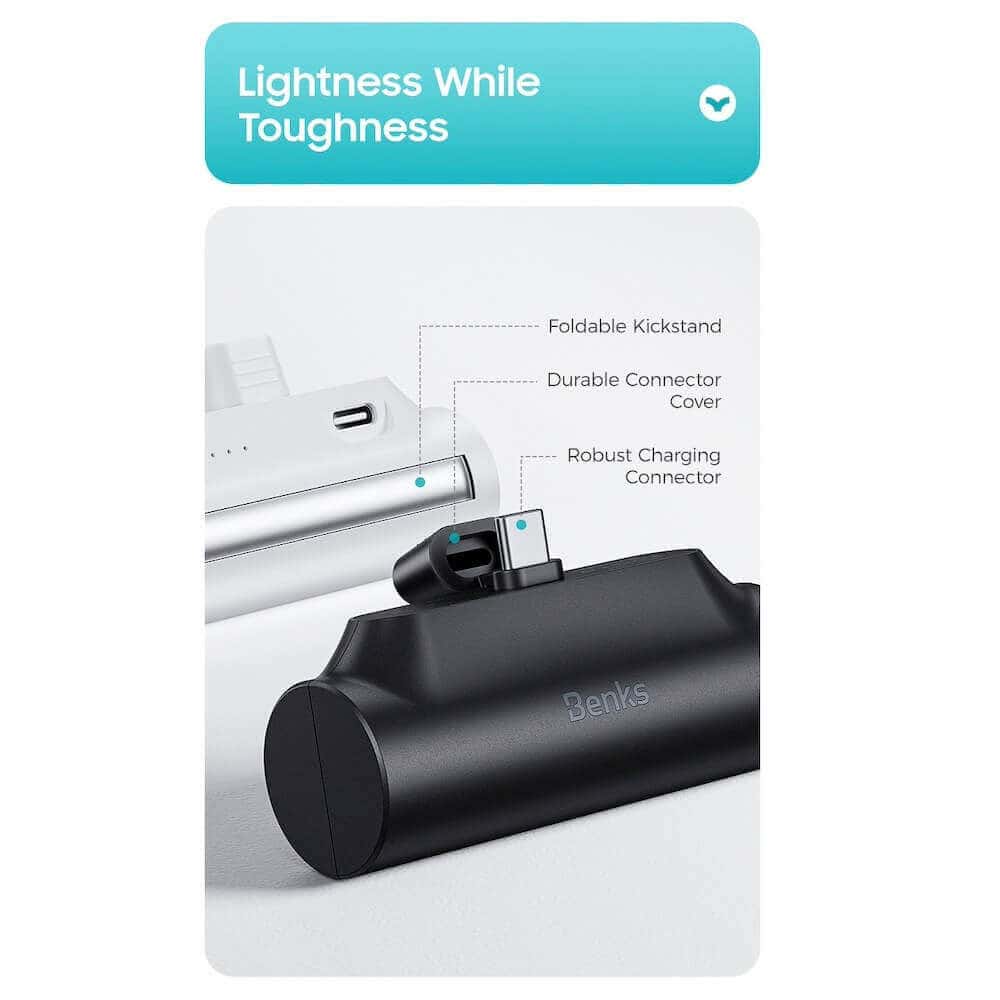 benks pb15 mini 5000mah 10w черен