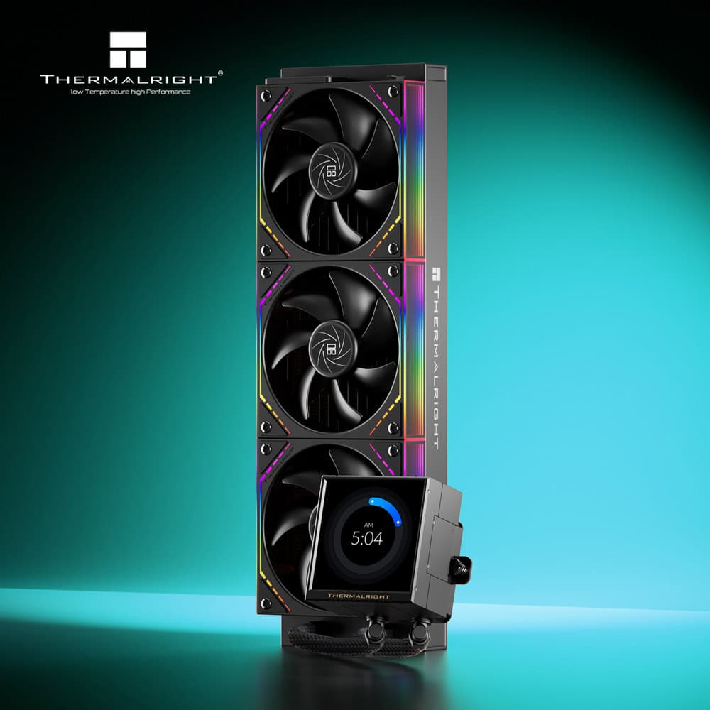 thermalright peerless vision 360 argb black | JAR Computers thermalright peerless vision 360 argb black