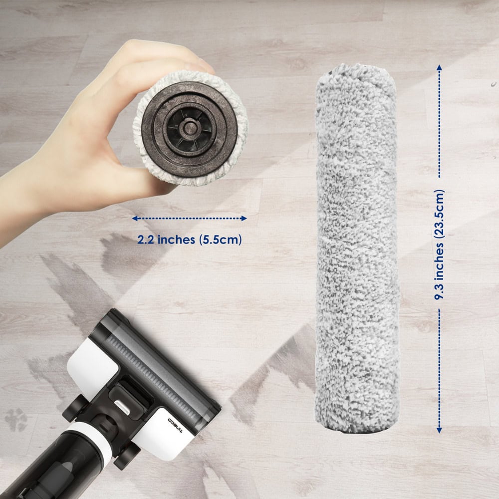 2x HEPA Assy & 2x Brush Roller for iFloor 3/ONE S3