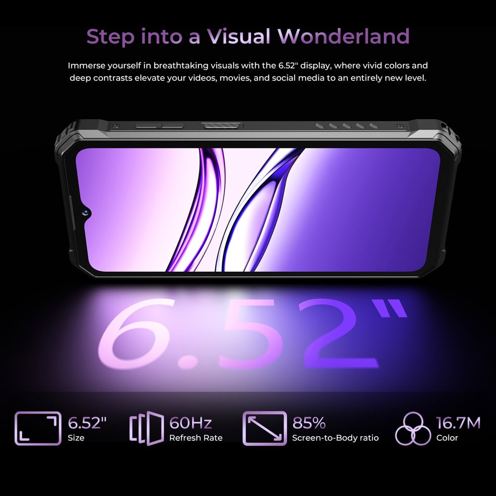 Oukitel G7 4G 64GB/4GB Purple | JAR Computers Oukitel G7 4G 64GB/4GB Purple