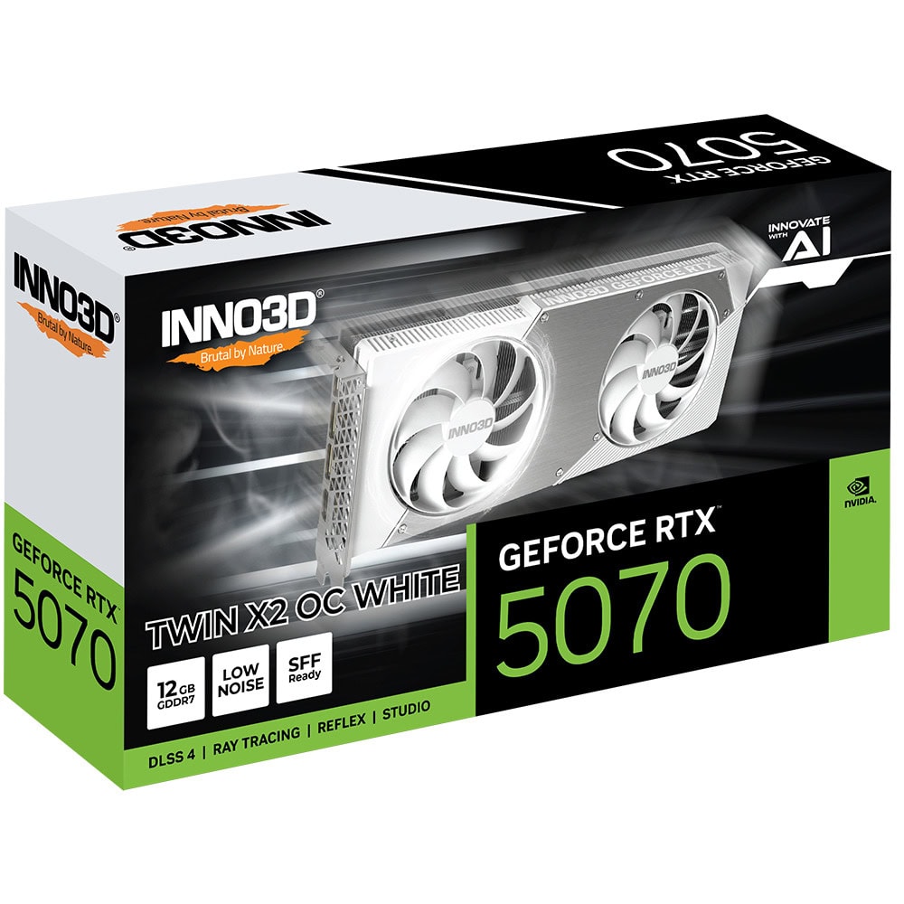 Inno3D GF RTX 5070 12GB Twin X2 OC White