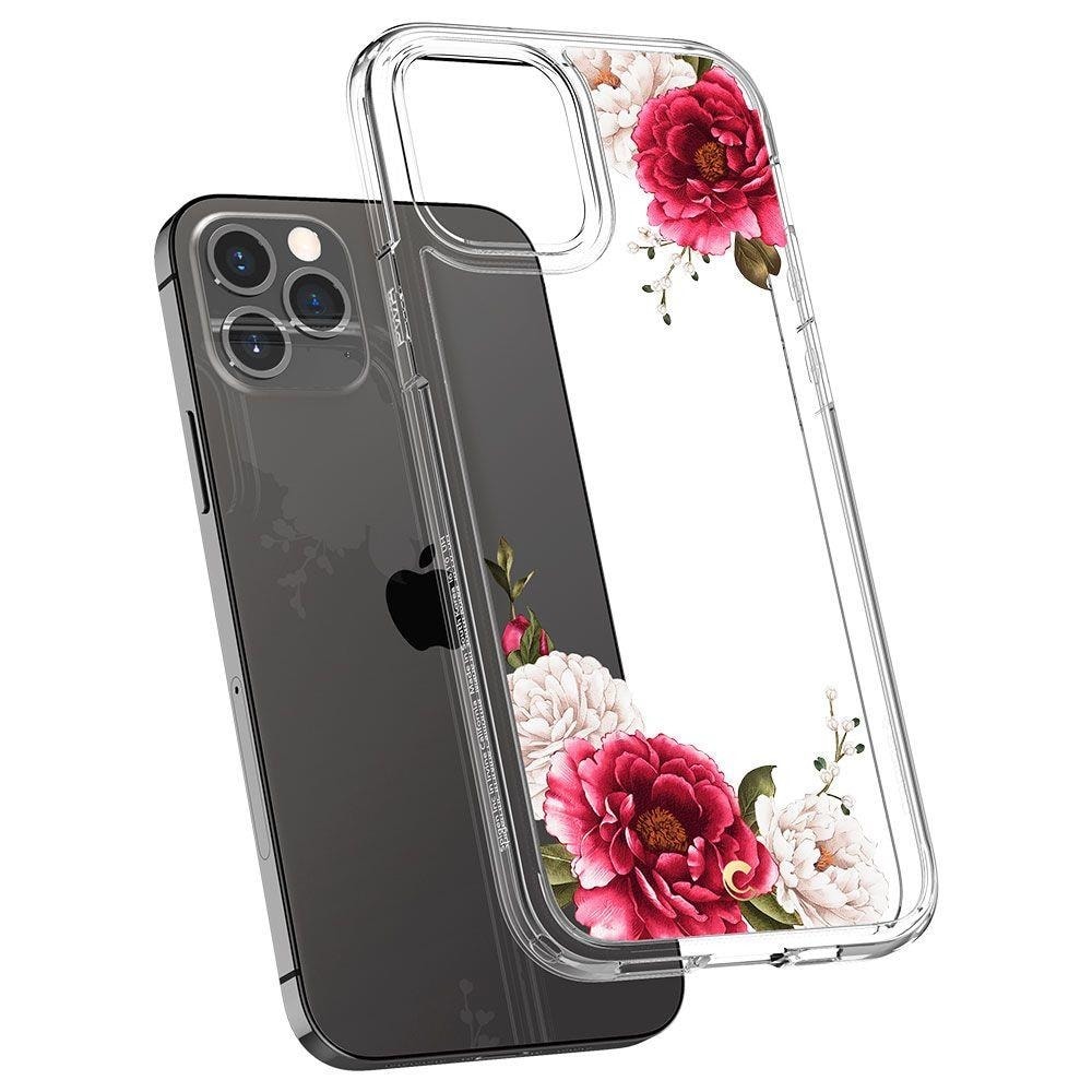 Spigen Cyrill Cecile Case Red Floral ACS01729