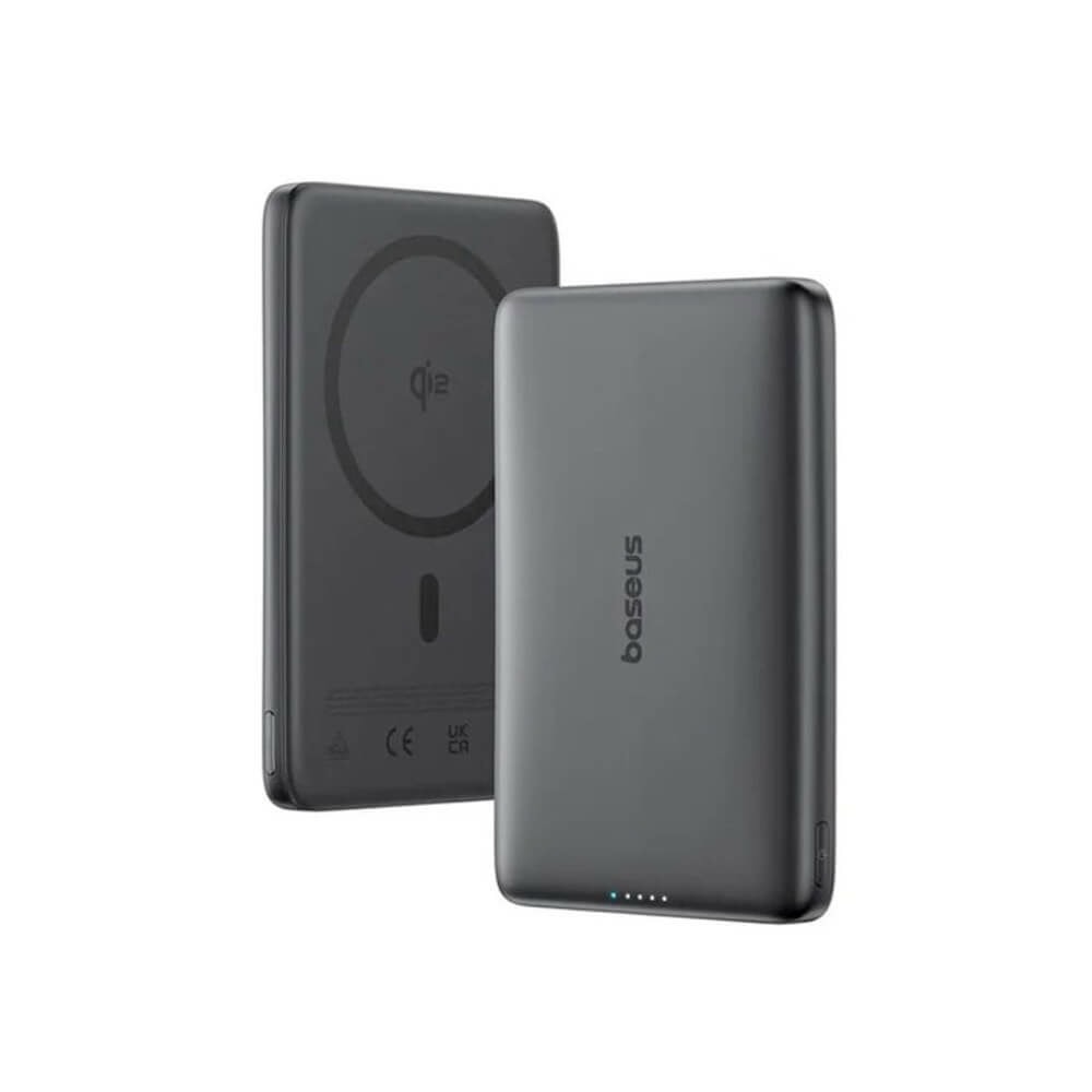 baseus picogo am41 qi2 power bank 10000mah черен