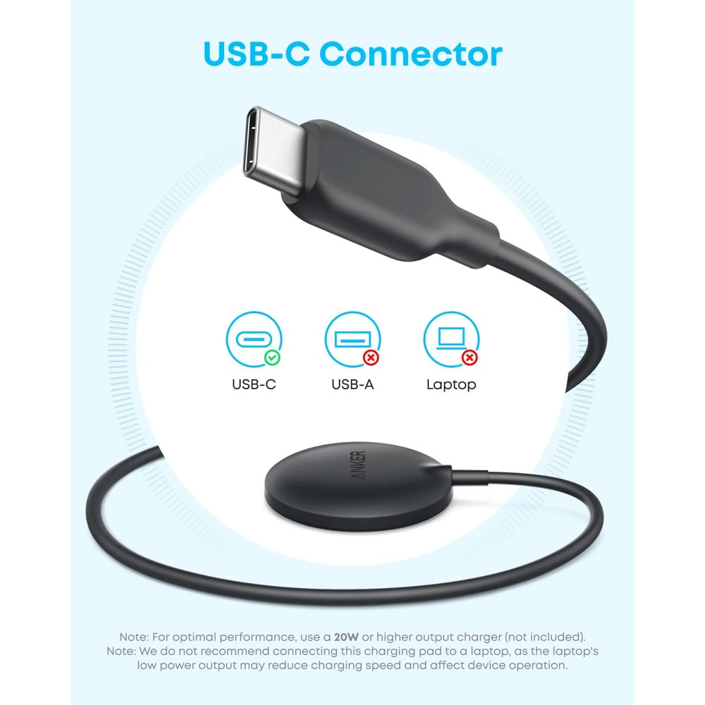 Anker Zolo Wireless Charger (Magnetic Pad) | JAR Computers Anker Zolo Wireless Charger (Magnetic Pad)