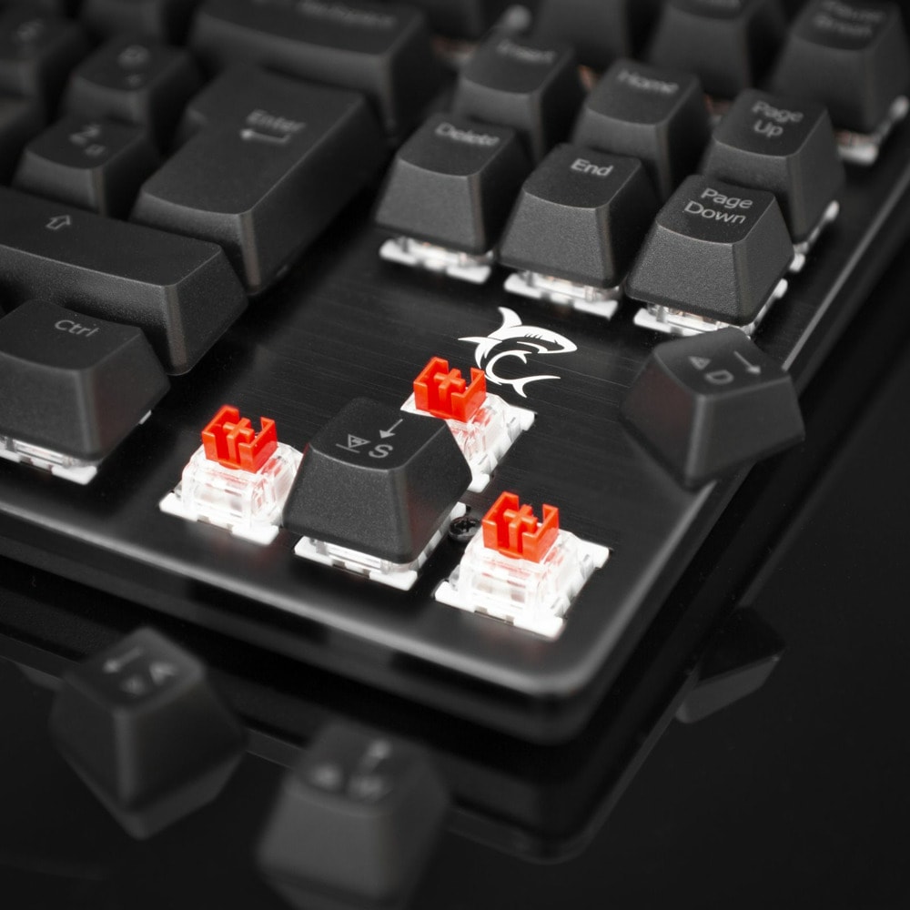клавиатура white shark spartan x black gk 2101