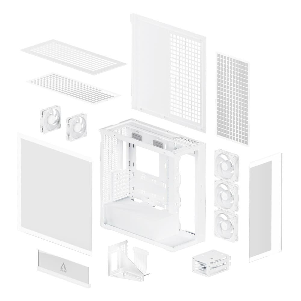 Arctic Xtender VG - White Mid-Tower ACPCC00017A