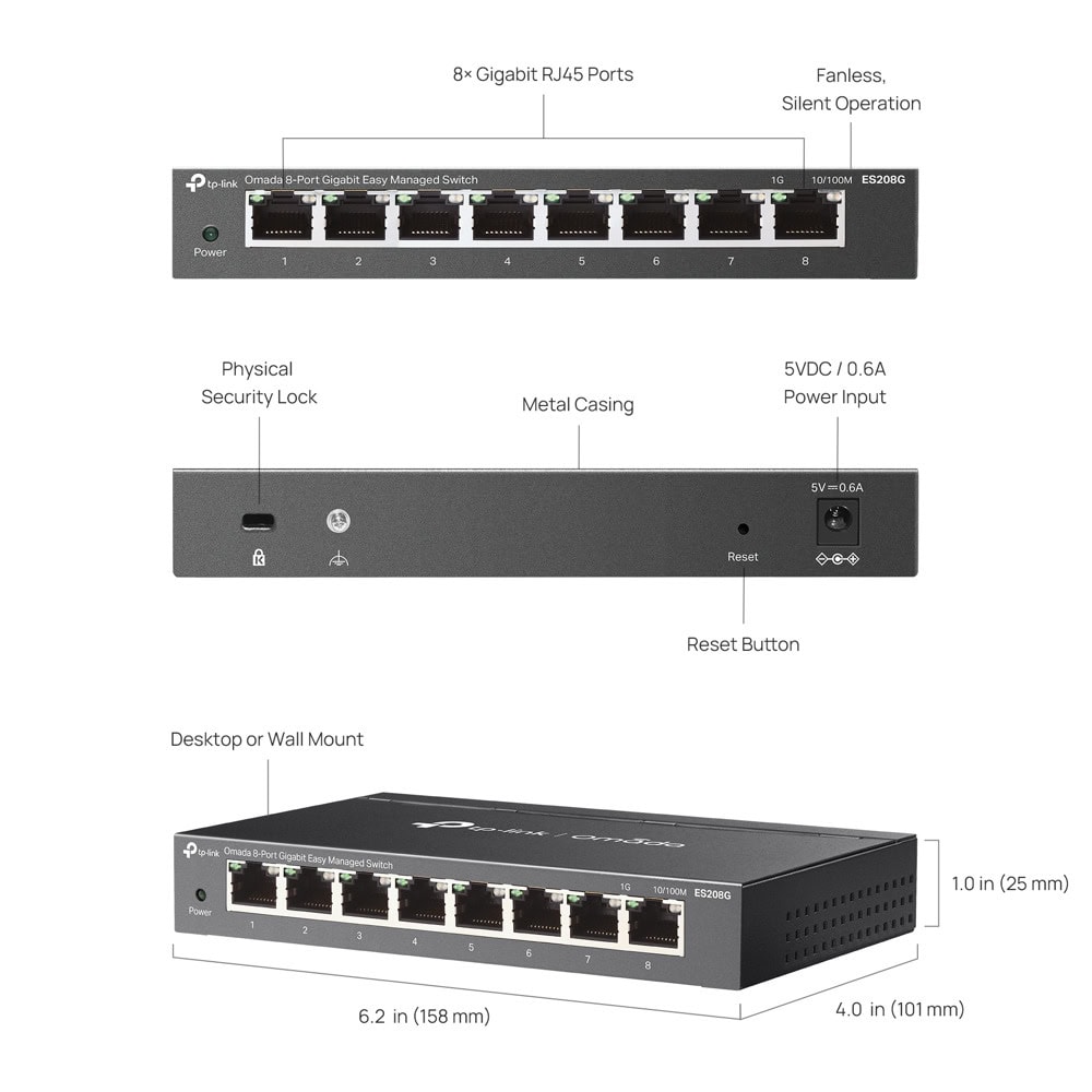 TP-Link Omada ES208G