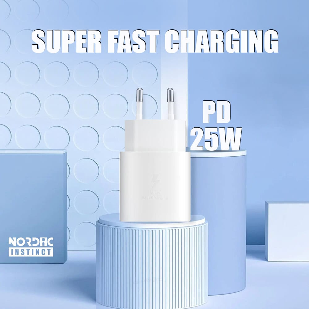 Nordic Instinct 220V 25W USB-C White