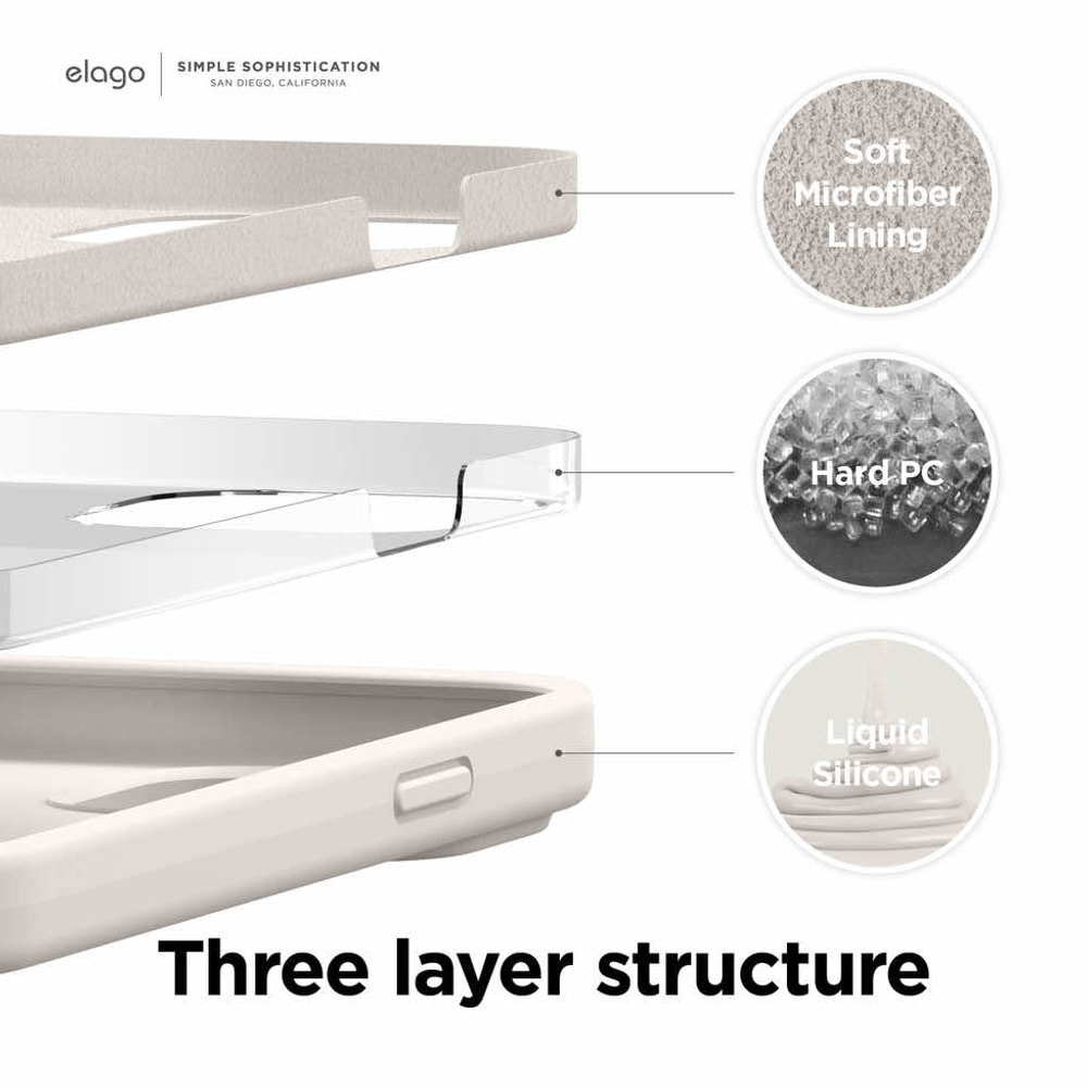 Elago Soft Silicone Case ES13SC61PRO-ST