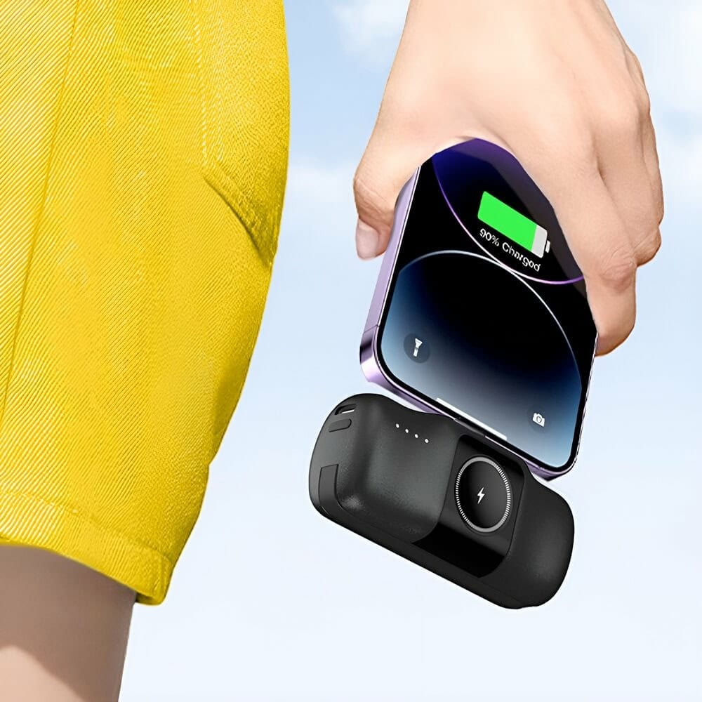 Wozinsky 3-in-1 Power Bank 5000mAh 15W черен | JAR Computers Wozinsky 3-in-1 Power Bank 5000mAh 15W черен