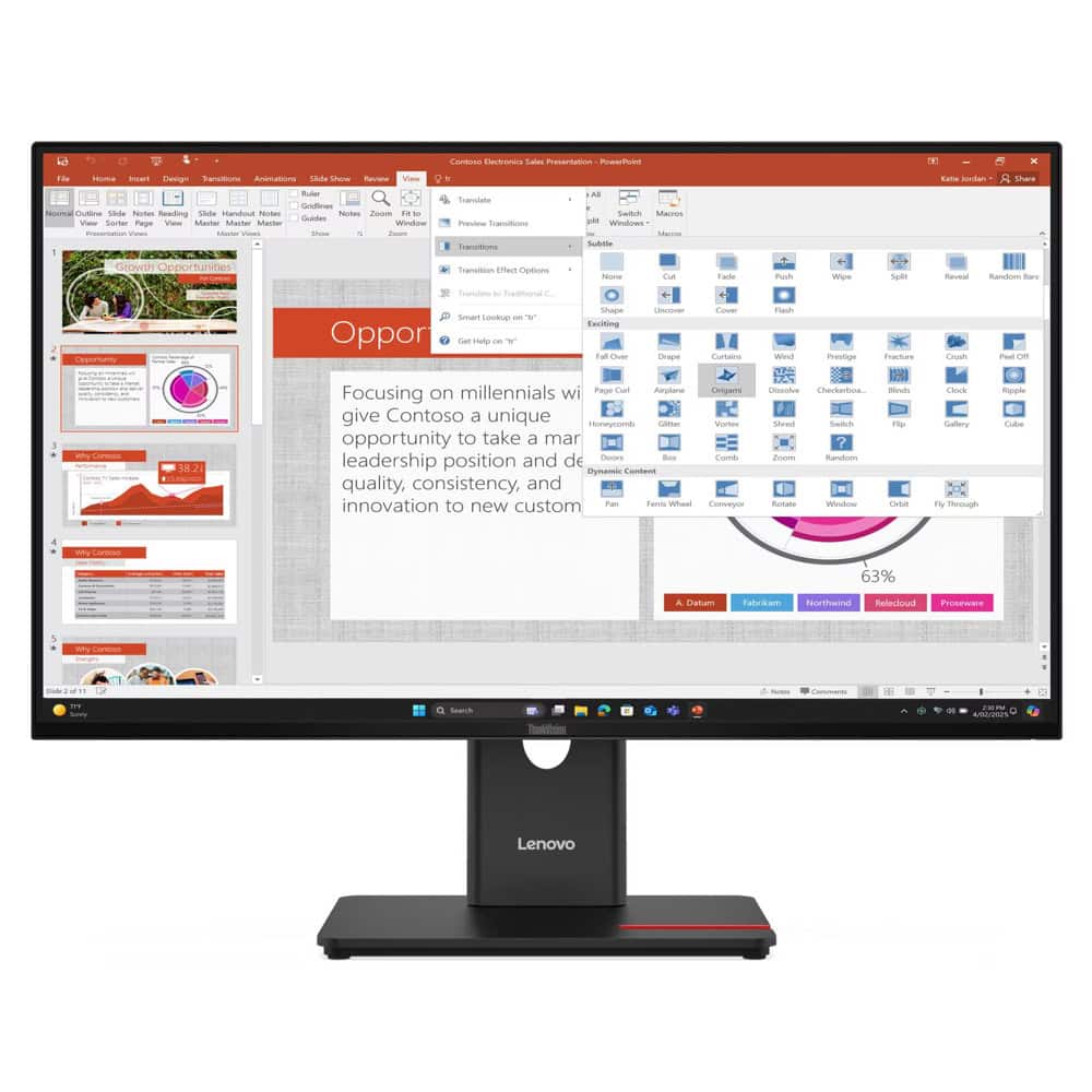 LENOVO ThinkVision T27-40 64A5MAT6EU