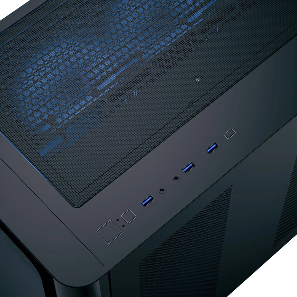Кутия AeroCool P500C-G-BK-v1 черна