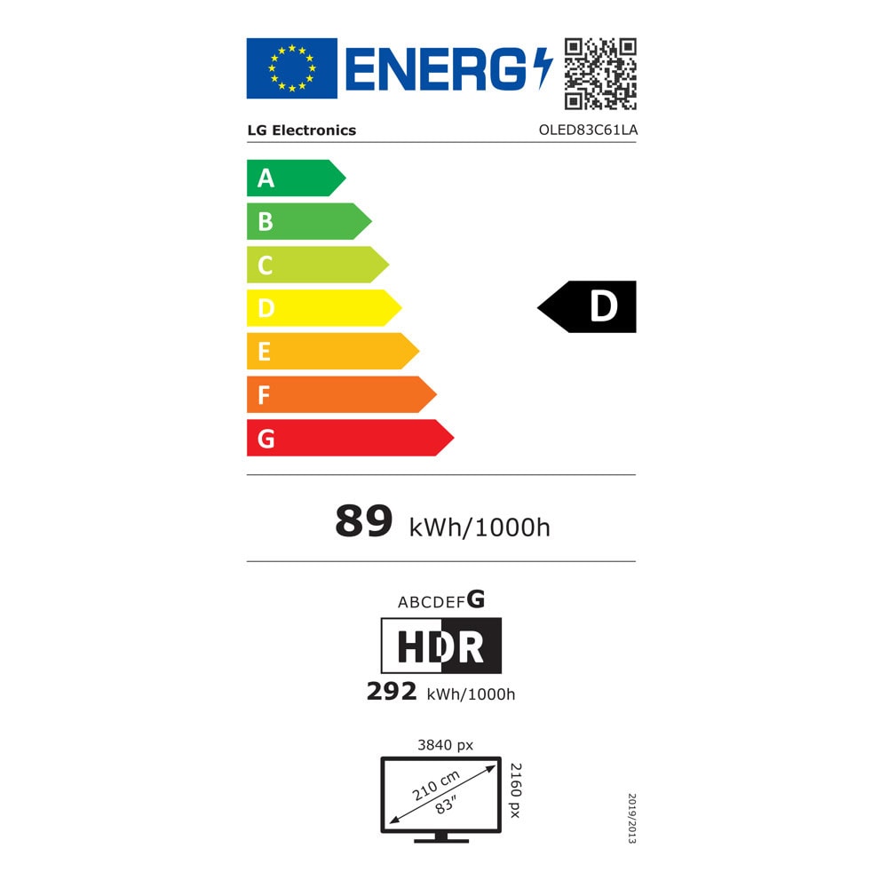 телевизор lg oled83c61la