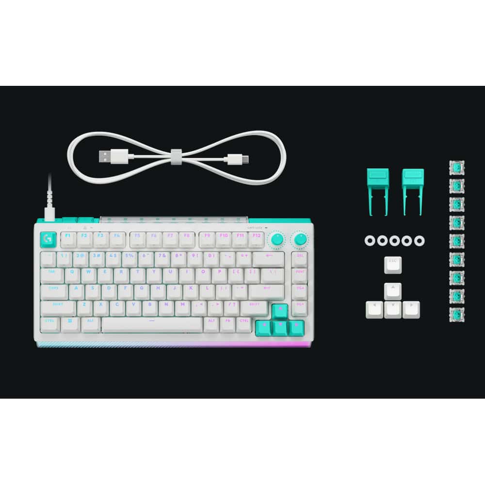 logitech g512 x 75 бяла