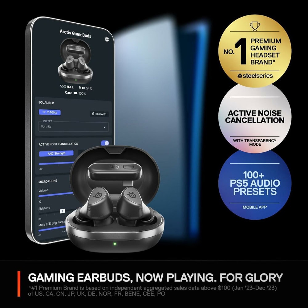 SteelSeries Arctis GameBuds - White