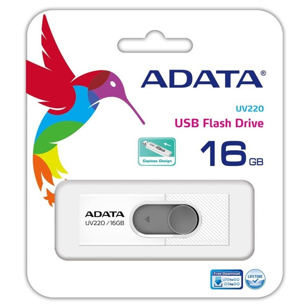 Adata 64GB UV220 White AUV220-64G-RWHGY