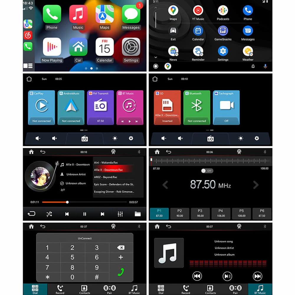 Преносим дисплей за автомобил X5590R 13321