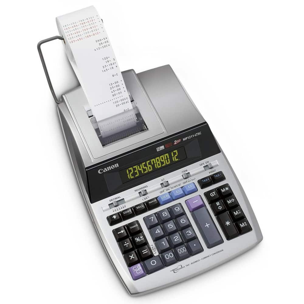 Canon MP1211-LTSC Office Printing Calculators | JAR Computers Canon MP1211-LTSC Office Printing Calculators
