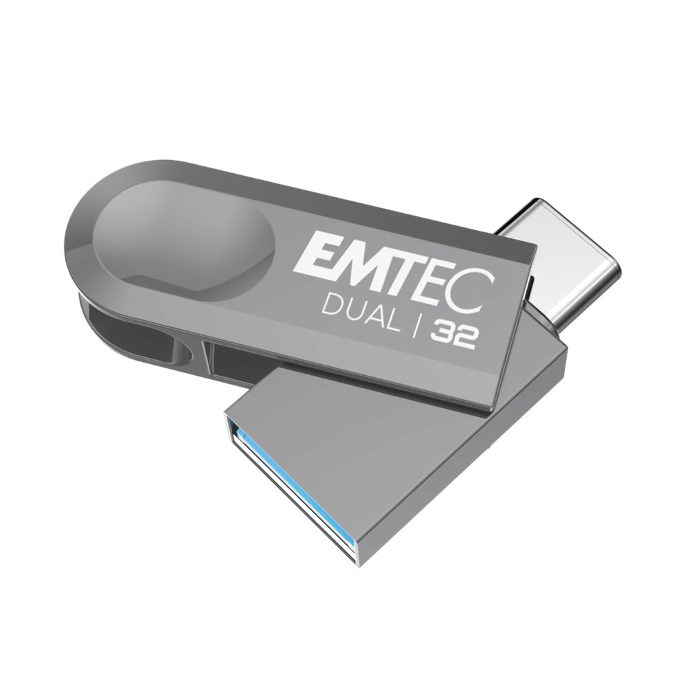 Emtec 32GB D280 Dual USB 3.2 ECMMD32GD283 | JAR Computers Emtec 32GB D280 Dual USB 3.2 ECMMD32GD283