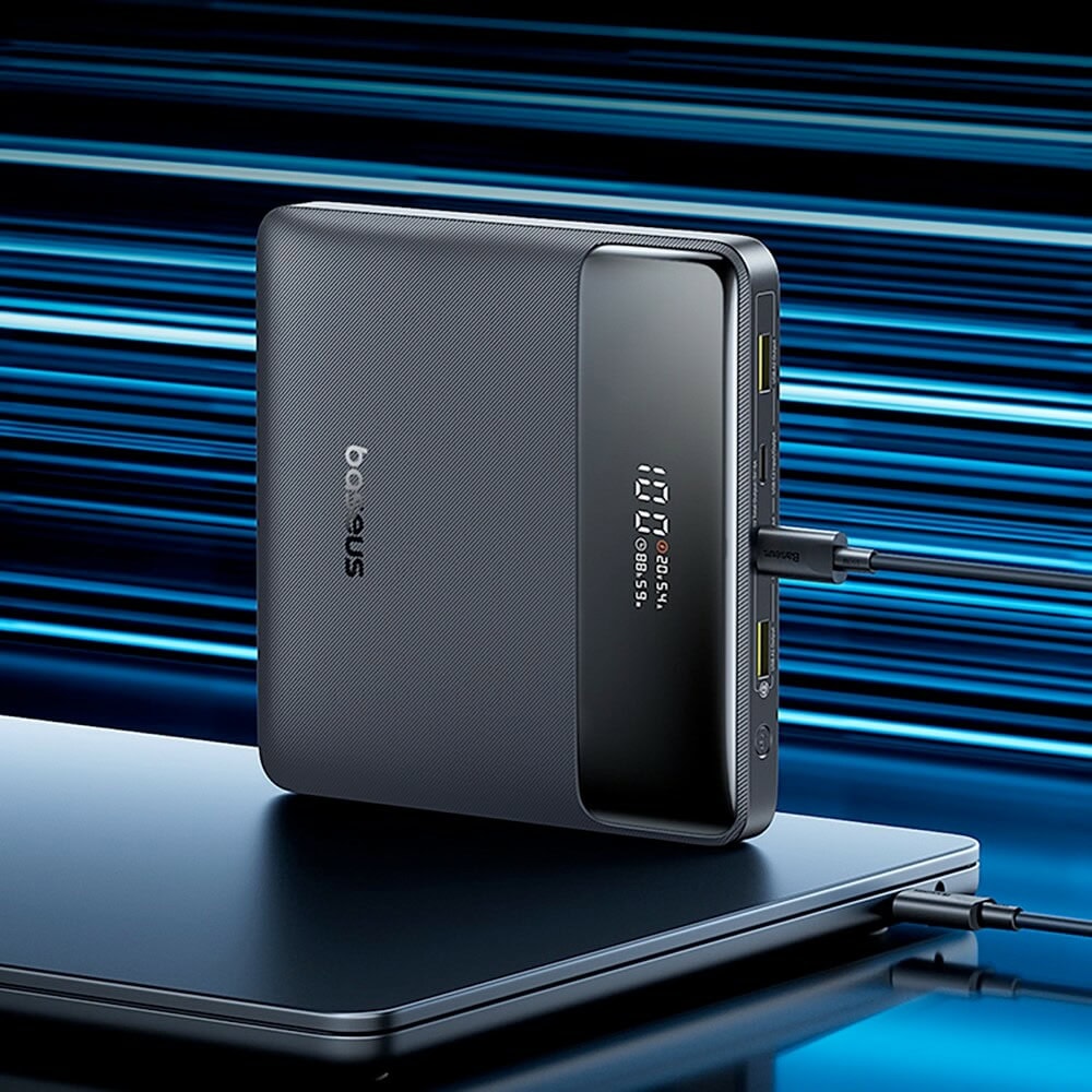 baseus blade h1 power bank 20000mah черен | JAR Computers baseus blade h1 power bank 20000mah черен