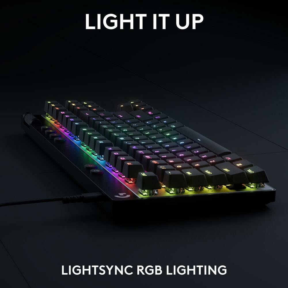 Клавиатура Logitech G Pro X RAPID TKL черна