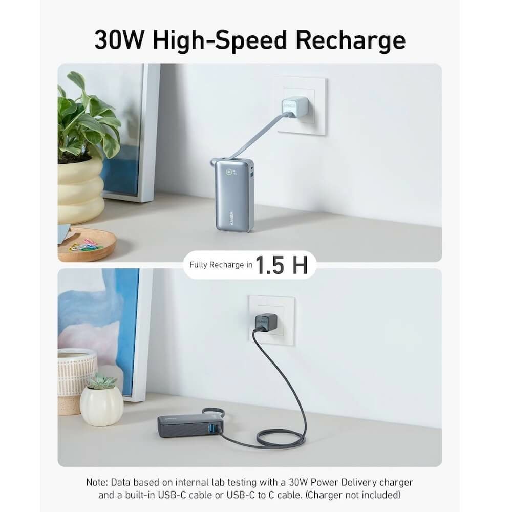 Anker Nano 545 Black A1259G11 (Разопакован)