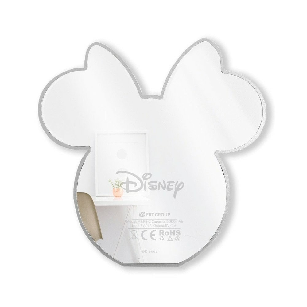 disney minnie mouse 5000mah with mirror сребрист