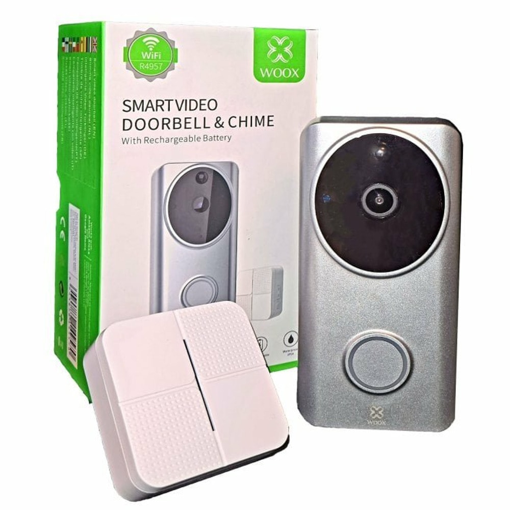 Woox Smart Video Doorbell + Chime R4957