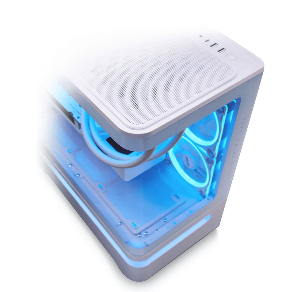 Кутия Asus Prime AP202 ARGB бяла