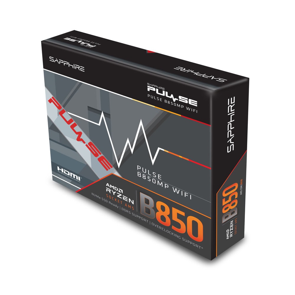 Sapphire Pulse B850M WiFi 52123-04-40G