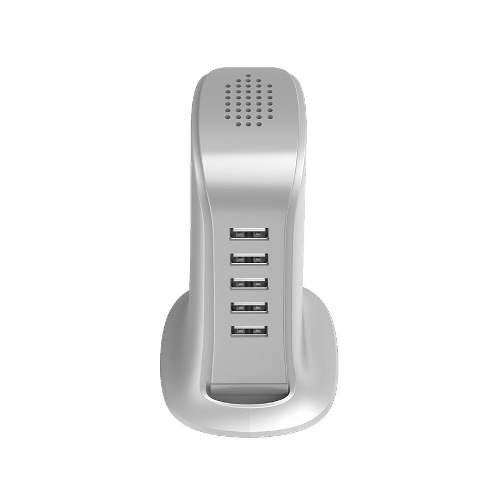 Dudao 5 USB-А Desktop Charger 25W White