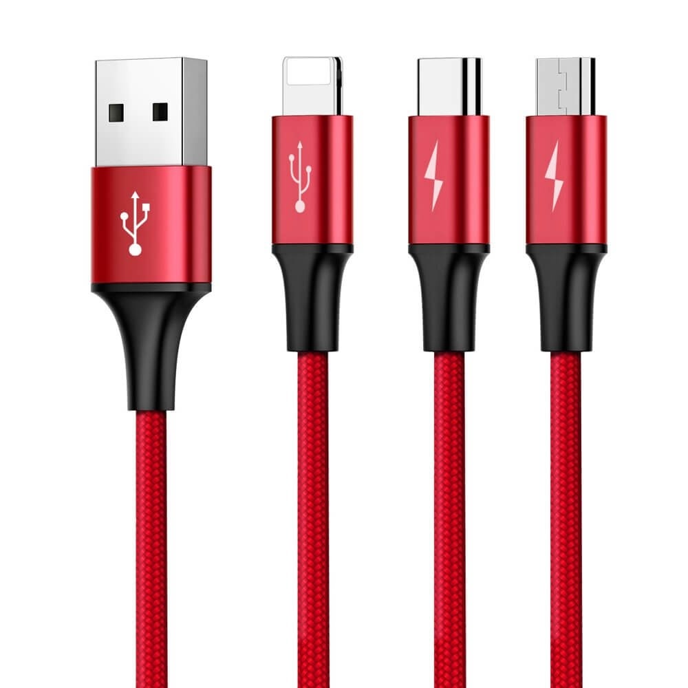 Baseus Rapid 3-in-1 USB Cable CAMLT-SU09