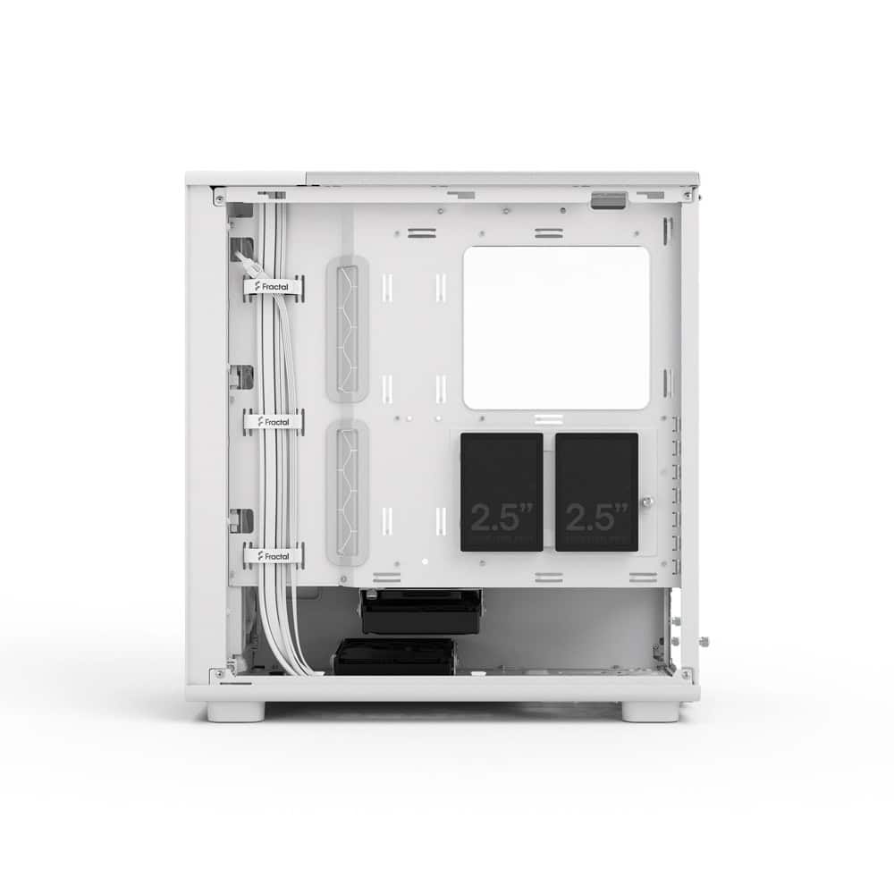 Кутия Fractal Design Epoch White TG CLEAR