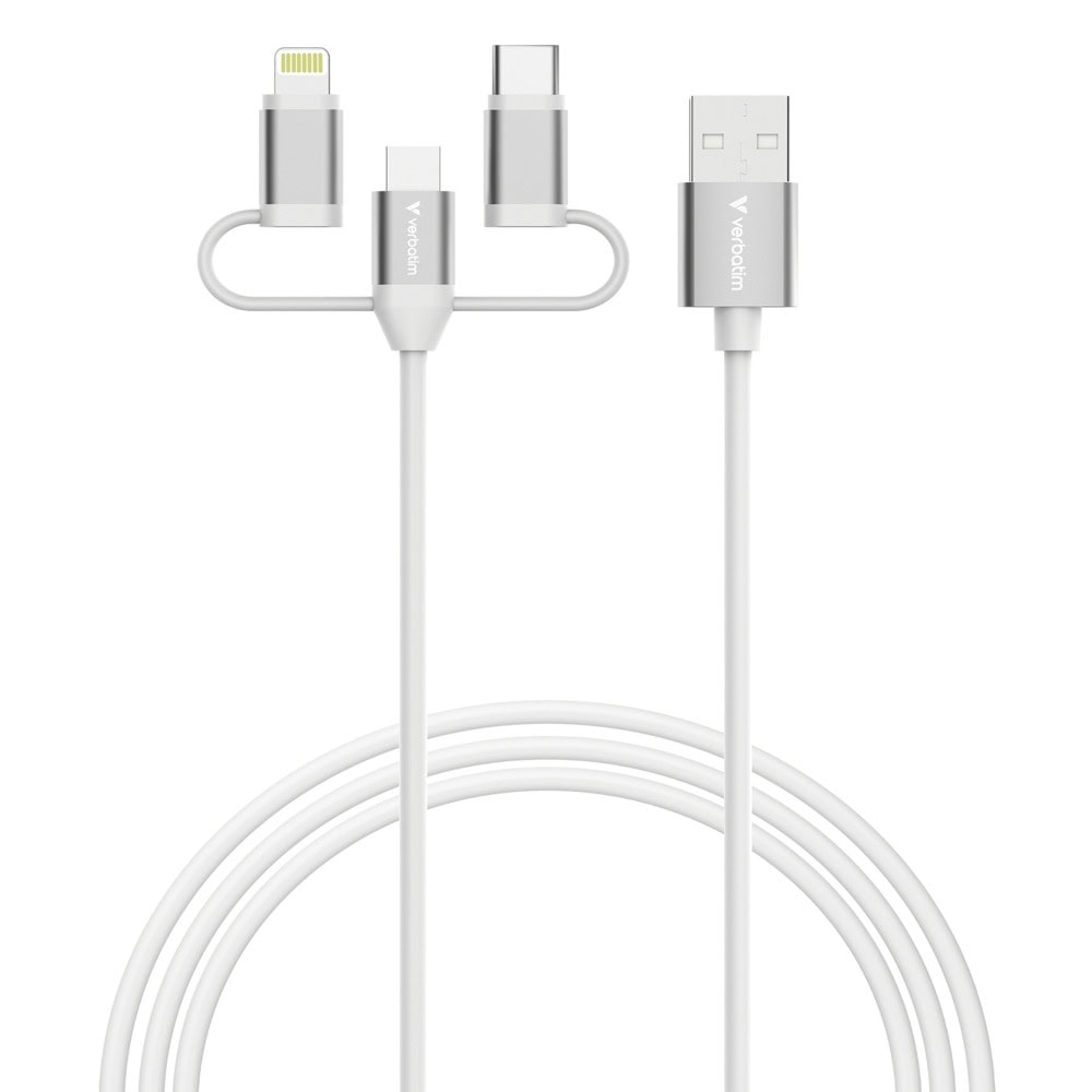 verbatim essentials 3-in-1 sync & charge 32394 | JAR Computers verbatim essentials 3-in-1 sync & charge 32394