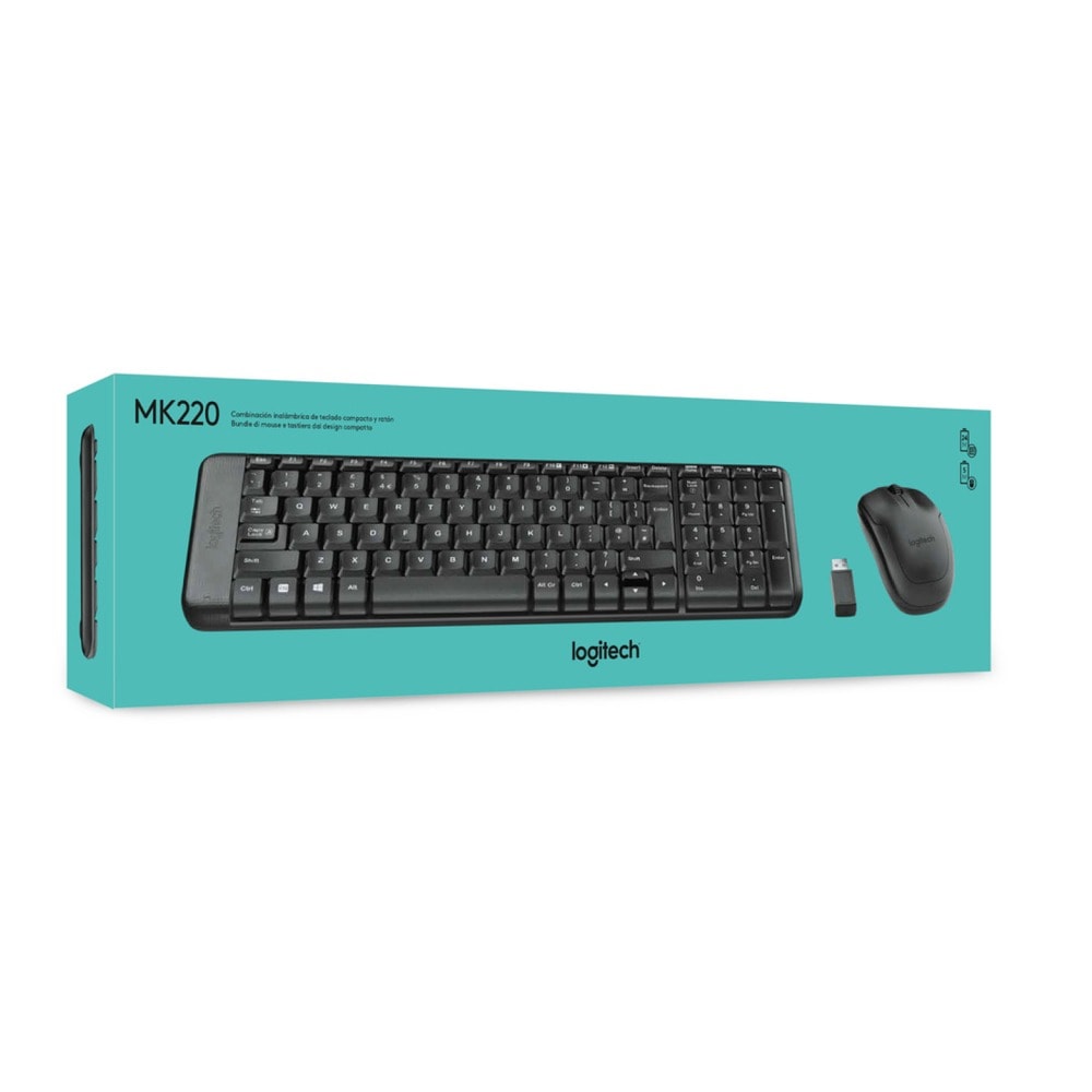 Logitech Wireless Desktop MK220 Разопакован продук